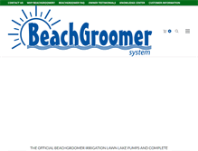 Tablet Screenshot of beachgroomer.com